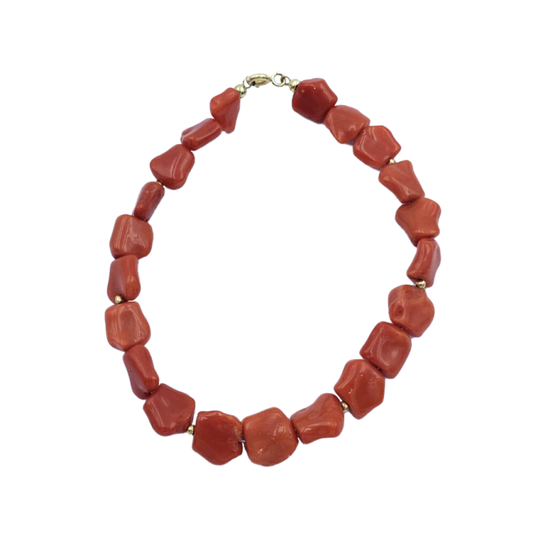 gioielli del mare - Bracciale corallo rosso